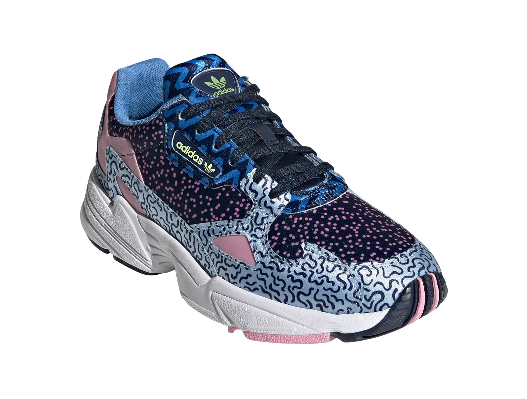 Zapatilla Adidas Falcon Mujer Celeste