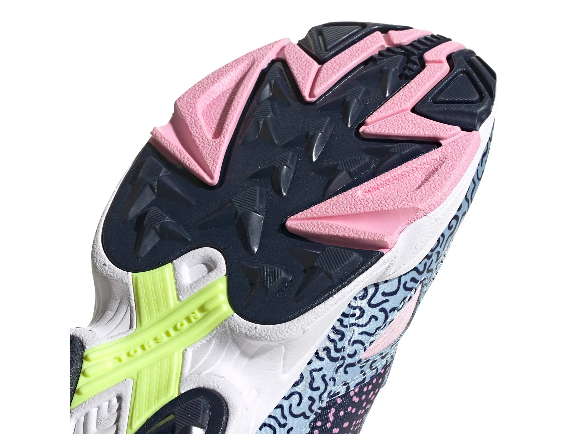Zapatilla Adidas Falcon Mujer Celeste