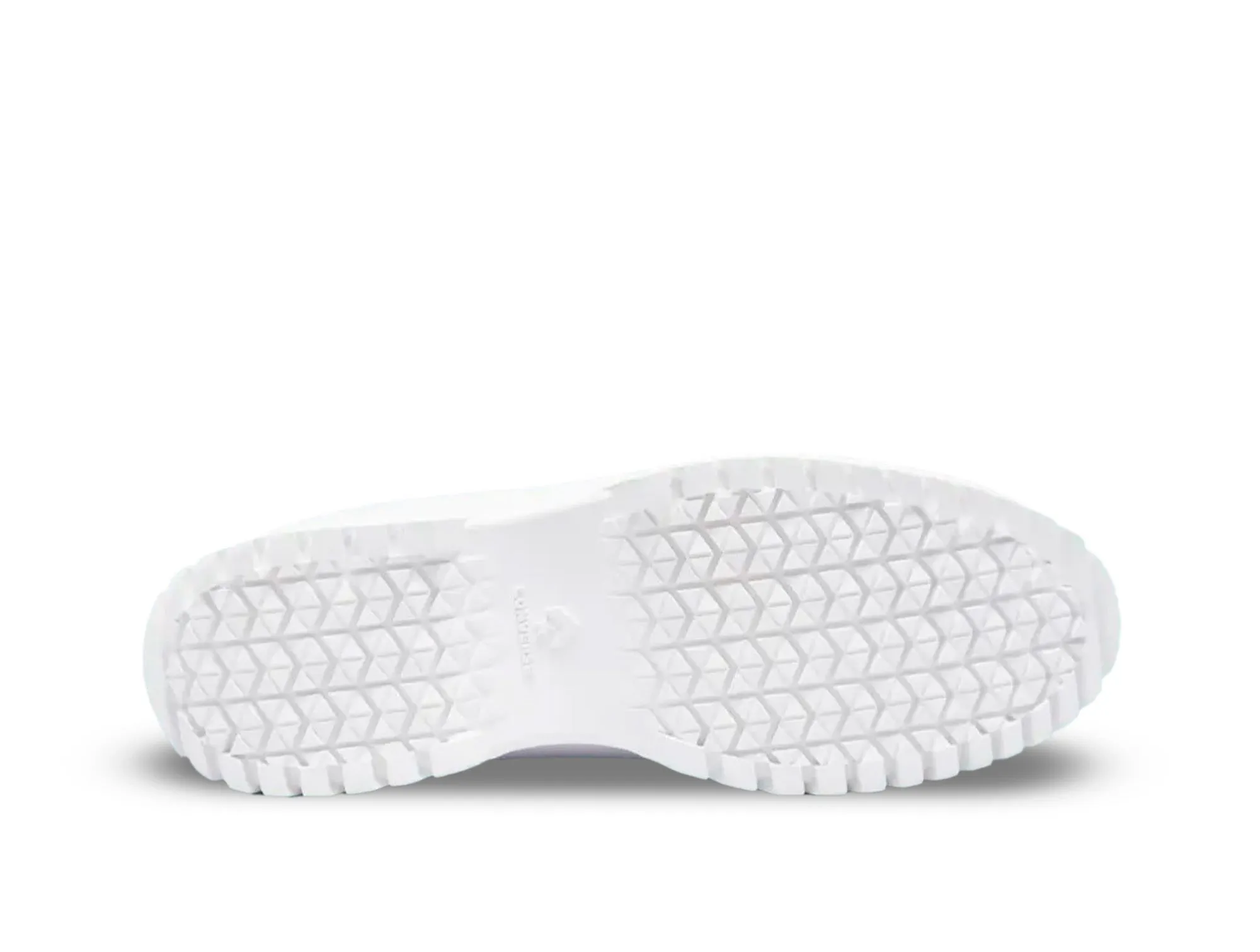 Zapatilla Converse Chuck Taylor Lugged 2 Plataforma Cuero Hi Mujer Blanco
